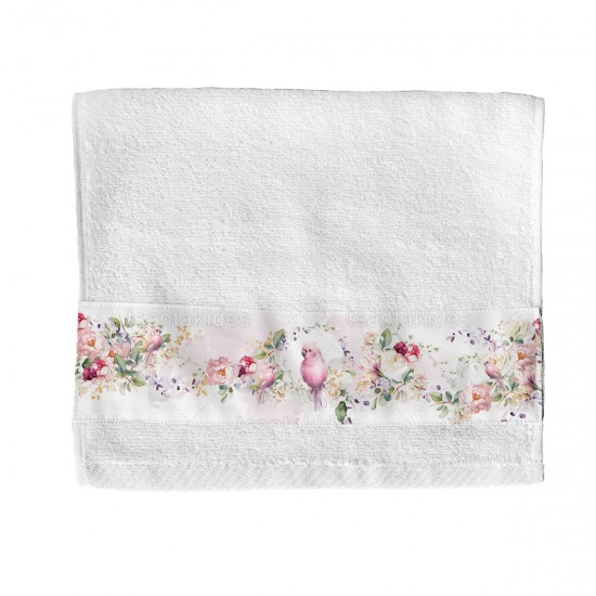 Μπομπονιέρα Βάπτισης  Πετσέτα με Θέμα Παπαγαλάκι  