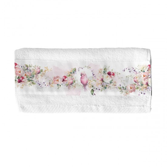 Μπομπονιέρα Βάπτισης  Πετσέτα με Θέμα Παπαγαλάκι  