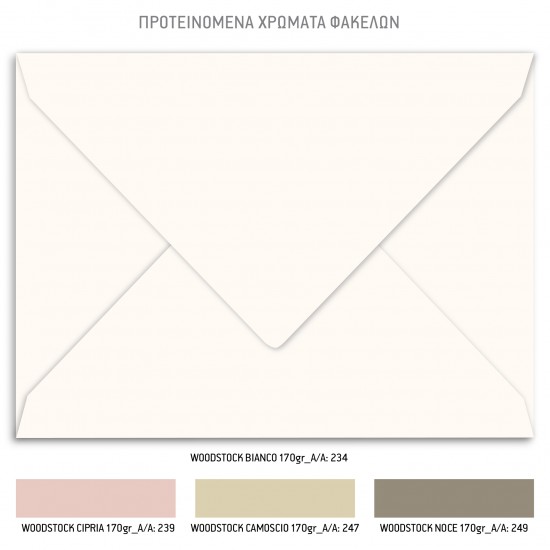 Προσκλητήριο Γάμου με  Floral Στοιχεία.