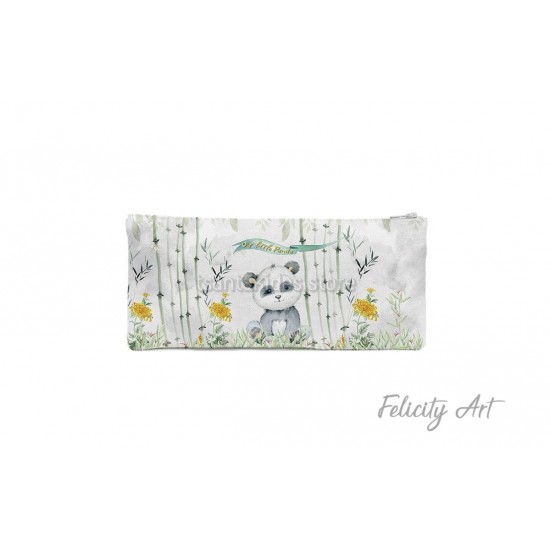 Μπομπονιέρα Βάπτισης Υφασμάτινη Κασετίνα με Θέμα "Panda"