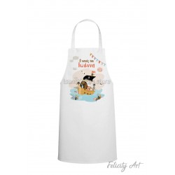 Ποδιά Νονού - Νονάς με Θέμα "Πειρατής"