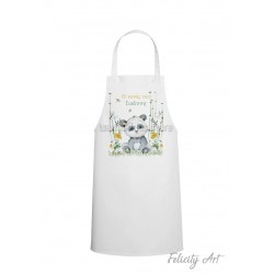 Ποδιά Νονού - Νονάς με Θέμα "Panda "