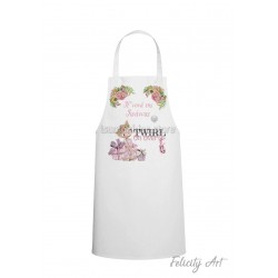 Ποδιά Νονού - Νονάς με Θέμα "Γατούλα Μπαλαρίνα "