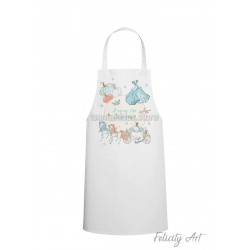 Ποδιά Νονού - Νονάς με Θέμα "Σταχτοπούτα "