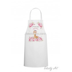 Ποδιά Νονού - Νονάς με Θέμα "Καμηλοπάρδαλη "