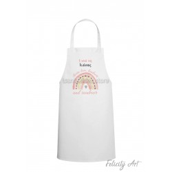 Ποδιά Νονού - Νονάς με Θέμα "Ουράνιο Τόξο "