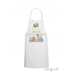 Ποδιά Νονού - Νονάς με Θέμα "Νεράιδα "