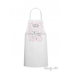 Ποδιά Νονού - Νονάς με Θέμα "Ελεφαντάκι "