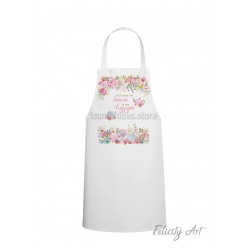 Ποδιά Νονού - Νονάς με Θέμα  "teapot "