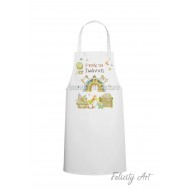 Ποδιά Νονού - Νονάς με Θέμα "Macrame"