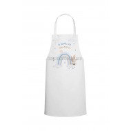 Ποδιά Νονού - Νονάς με Θέμα "Ουράνιο Τόξο"