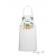 Ποδιά Νονού - Νονάς με Θέμα "Σερφ"