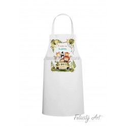 Ποδιά Νονού - Νονάς με Θέμα "Safari Animals"