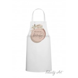 Ποδιά Νονού - Νονάς με Θέμα "Baby Boho "