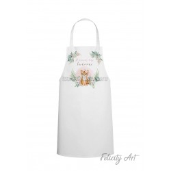 Ποδιά Νονού - Νονάς με Θέμα "Baby Girl Tiger "