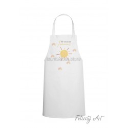 Ποδιά Νονού - Νονάς με Θέμα "Sunshine "