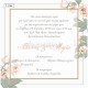Προσκλητήριο Γάμου με Minimal Floral Σχεδιασμό