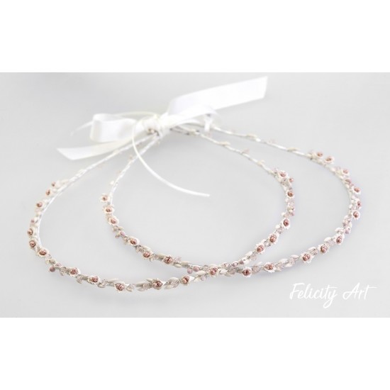 Χειροποίητα Στέφανα Γάμου 605