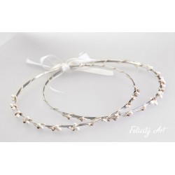 Χειροποίητα Στέφανα Γάμου 616