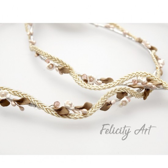 Χειροποίητα Στέφανα Γάμου