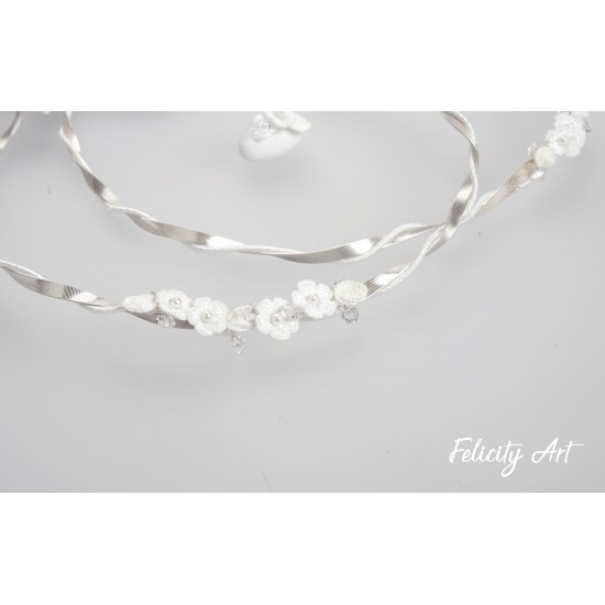 Χειροποίητα Στέφανα Γάμου 726