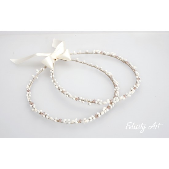 Χειροποίητα Στέφανα Γάμου 736