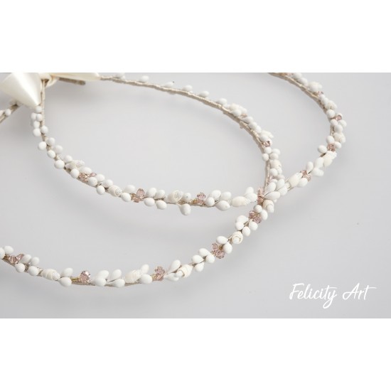 Χειροποίητα Στέφανα Γάμου 736