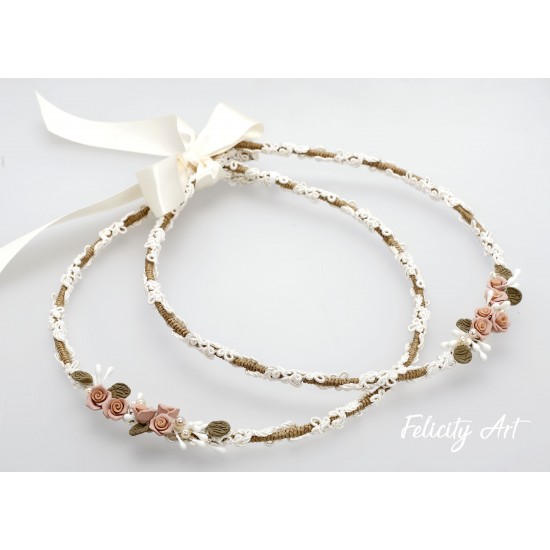 Χειροποίητα Στέφανα Γάμου 777