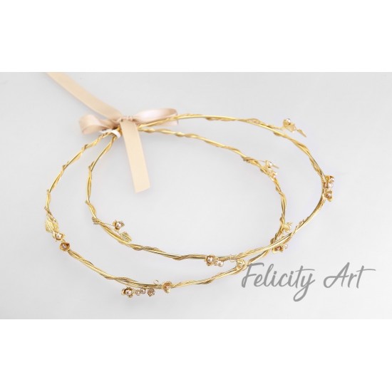 Επίχρυσα Στέφανα Γάμου