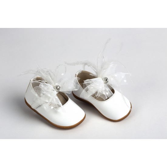 Βαπτιστικά Παπούτσια  για  Κοριτσι της Everkid K536A