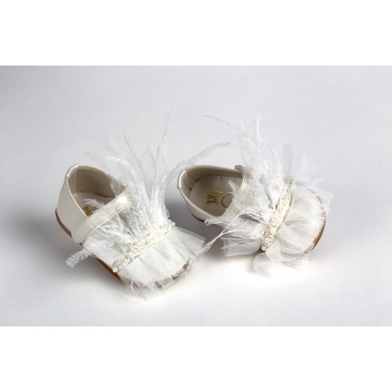 Βαπτιστικά Παπούτσια  για  Κοριτσι της Everkid K537E