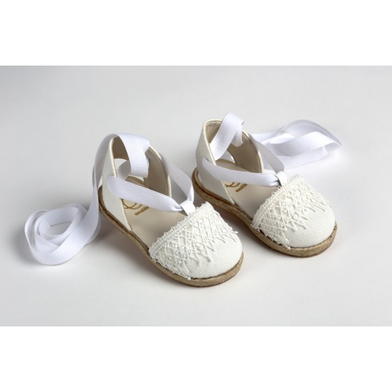 Βαπτιστικά Παπούτσια  για Κοριτσι της Everkid K550E