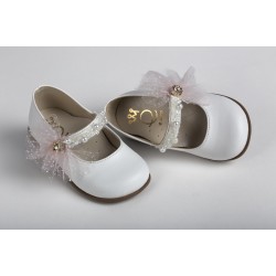 Βαπτιστικά Παπούτσια  για Κοριτσι της Everkid K561A