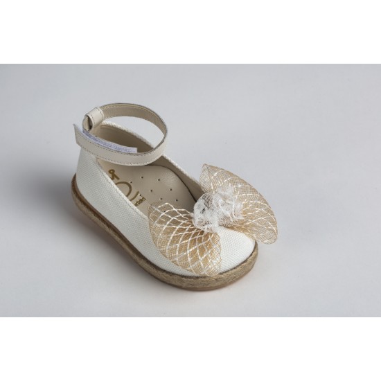 Δερμάτινα Βαπτιστικά Παπούτσια  για Κοριτσι της Εταιρίας Everkid