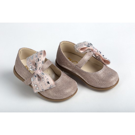 Δερμάτινα Βαπτιστικά Παπούτσια  για Κοριτσι της Εταιρίας Everkid