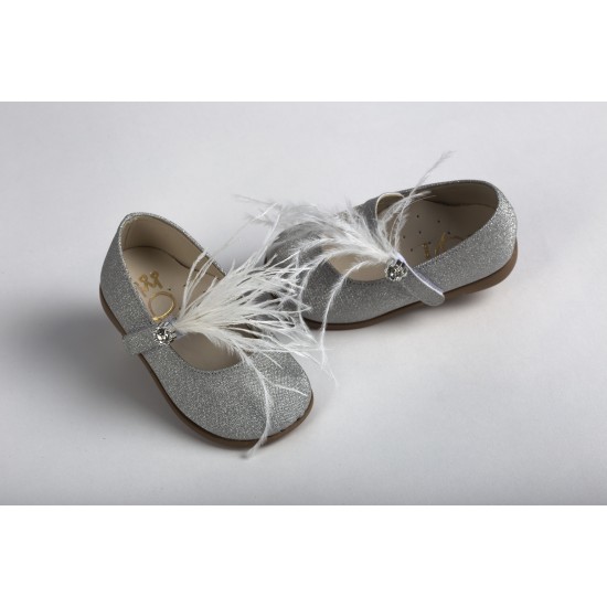 Δερμάτινα Βαπτιστικά Παπούτσια  για Κοριτσι της Εταιρίας Everkid