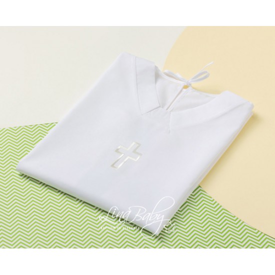 Χιτώνας Βάπτισης της Εταιρίας Lina Baby Χιτώνας Βάπτισης της Εταιρίας Lina Baby