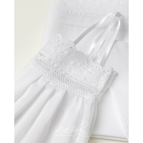Λαδόπανο Lina baby "Broderie Anglaise" 1511