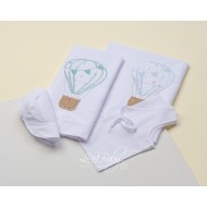 Λαδόπανο Lina Baby "Hot Air Ballon" 1380 Λαδόπανο Lina Baby "Hot Air Ballon" 1380