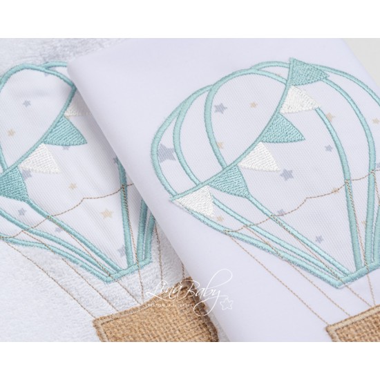 Λαδόπανο Lina Baby "Hot Air Ballon" 1380 Λαδόπανο Lina Baby "Hot Air Ballon" 1380