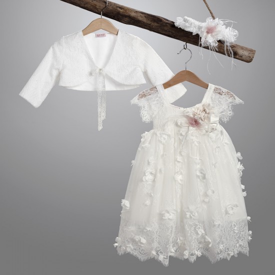 Βαπτιστικό Φόρεμα New Life 2912-2