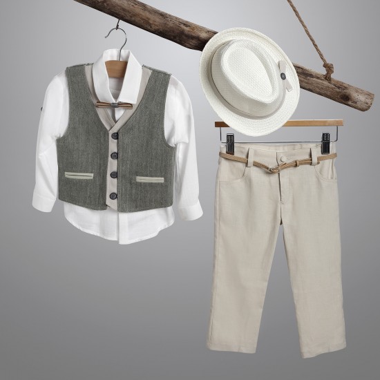 Βαπτιστικό Κοστούμι New Life 2913-1