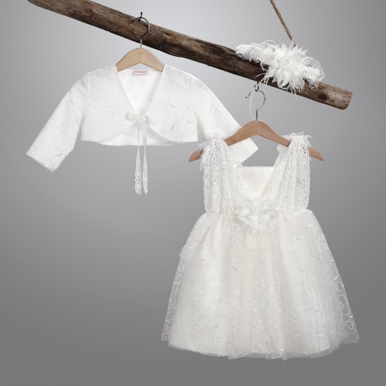 Βαπτιστικό Φόρεμα New Life 2914-2