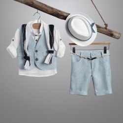 Βαπτιστικό Κοστούμι New Life 2915-3