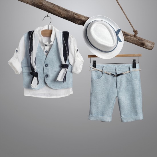 Βαπτιστικό Κοστούμι New Life 2915-3 Βαπτιστικό Κοστούμι New Life 2915-3