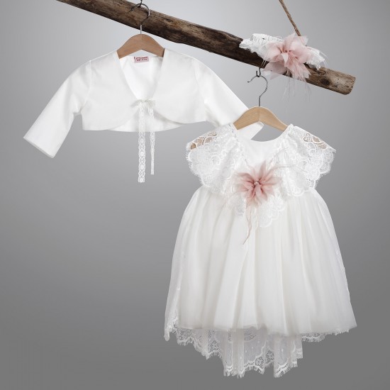 Βαπτιστικό Φόρεμα New Life 2918-2