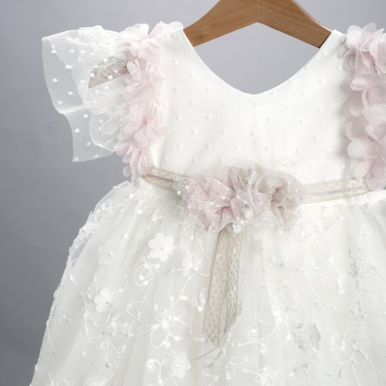 Βαπτιστικό Φόρεμα New Life 2924-2