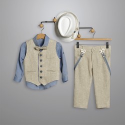 Βαπτιστικό Κοστούμι New Life 3001-1