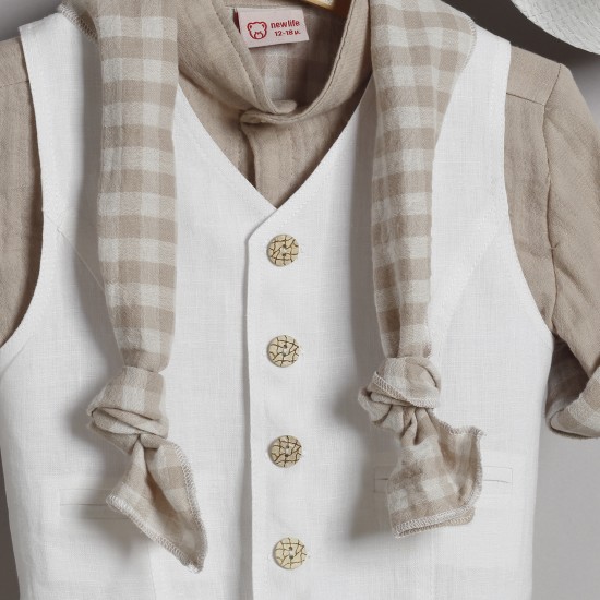 Βαπτιστικό Κοστούμι New Life 3005-1