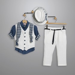 Βαπτιστικό Κοστούμι New Life 3005-3 Βαπτιστικό Κοστούμι New Life 3005-3